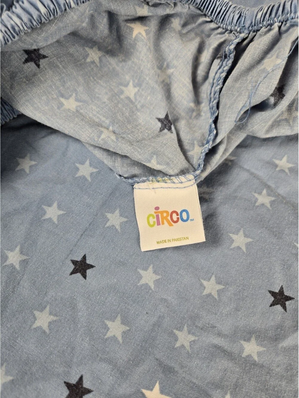 Circo Blue Star Fitted And Flat Sheet Set Twin